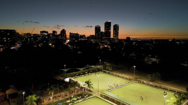 Rolling day and night in the eastern parklands.