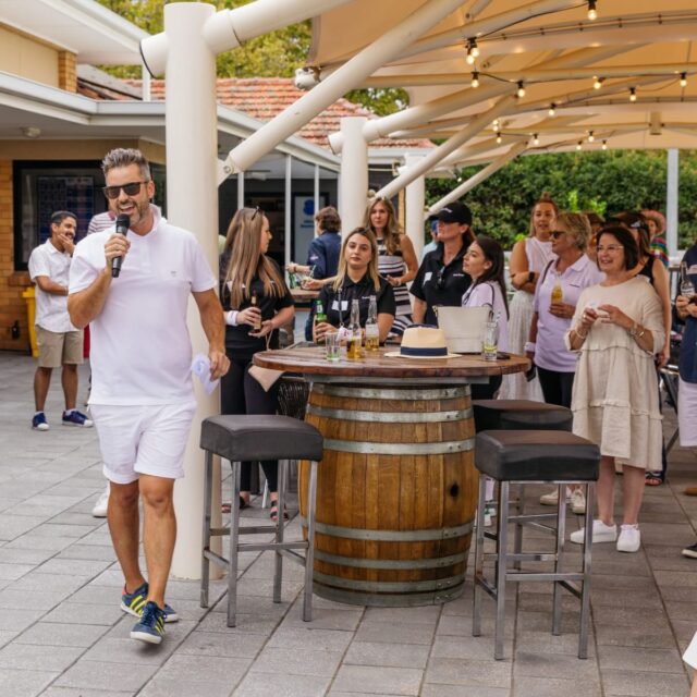Team building is all part of the fun at the ABC…