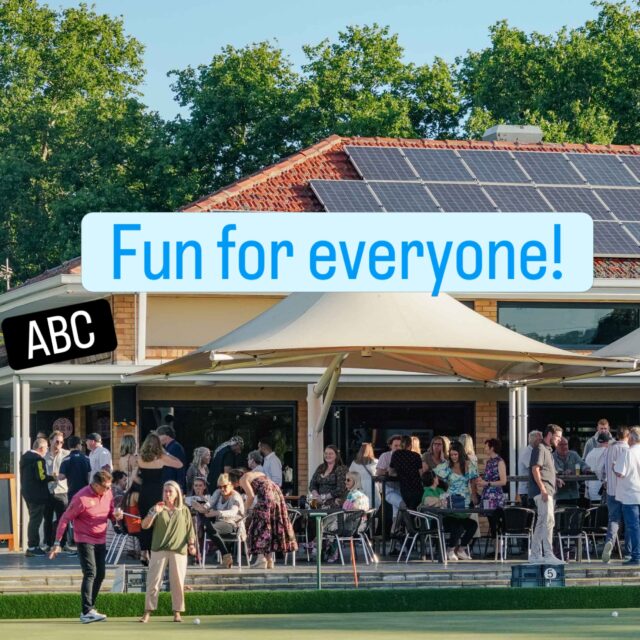 Everyone’s welcome at the ABC, groups large and small can join us to enjoy to experience inclusive fun and friendly competition.